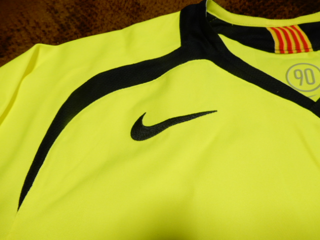 2005-2006年 サッカー バルセロナ ユニフォーム NIKE FCバルセロナ 05/06ホーム半袖ユニフォーム #10
