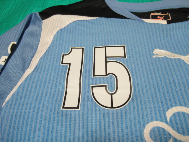 川崎フロンターレ　2011　實藤友紀　ユニフォーム　L　PUMA　プーマ　水色 ユニフォーム 778枚目 川崎フロンターレ 2011年シーズン 1st用 長袖