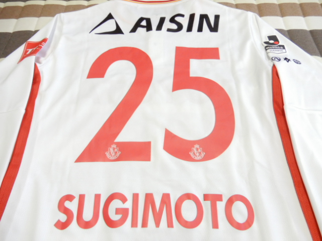 【希少】名古屋グランパス　選手支給　ユニフォーム　ウェア　スポンサー 名古屋グランパス 選手支給品 （ルコック 名古屋グランパス