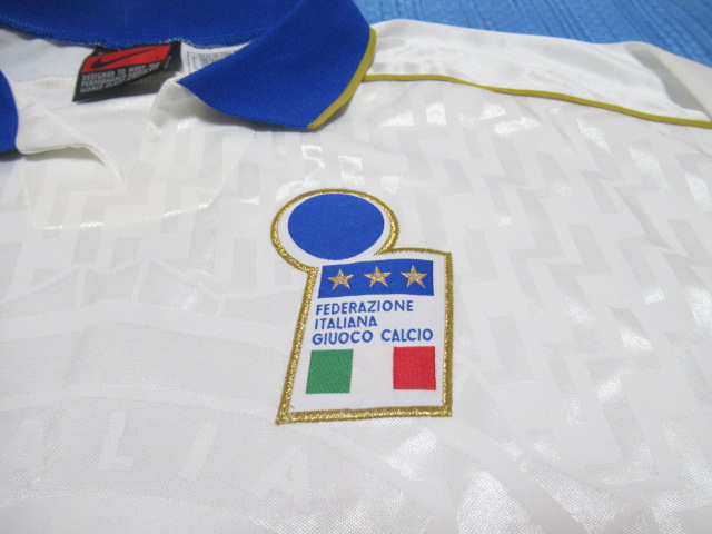 イタリア代表 1996 長袖 ユニフォーム イタリア代表 1996 Nike 選手用 ホーム長袖 ユニフォーム #18