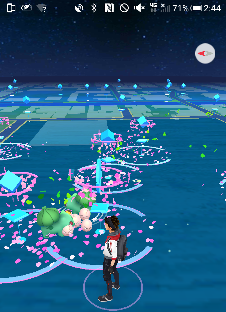 ポケモンgoで深夜の錦糸公園へ再訪 記憶は人なり