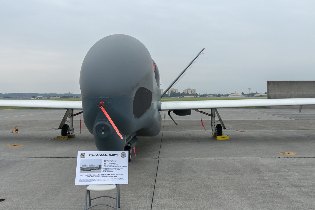 RQ-4 Global Hawkを見てきた - 記憶は人なり