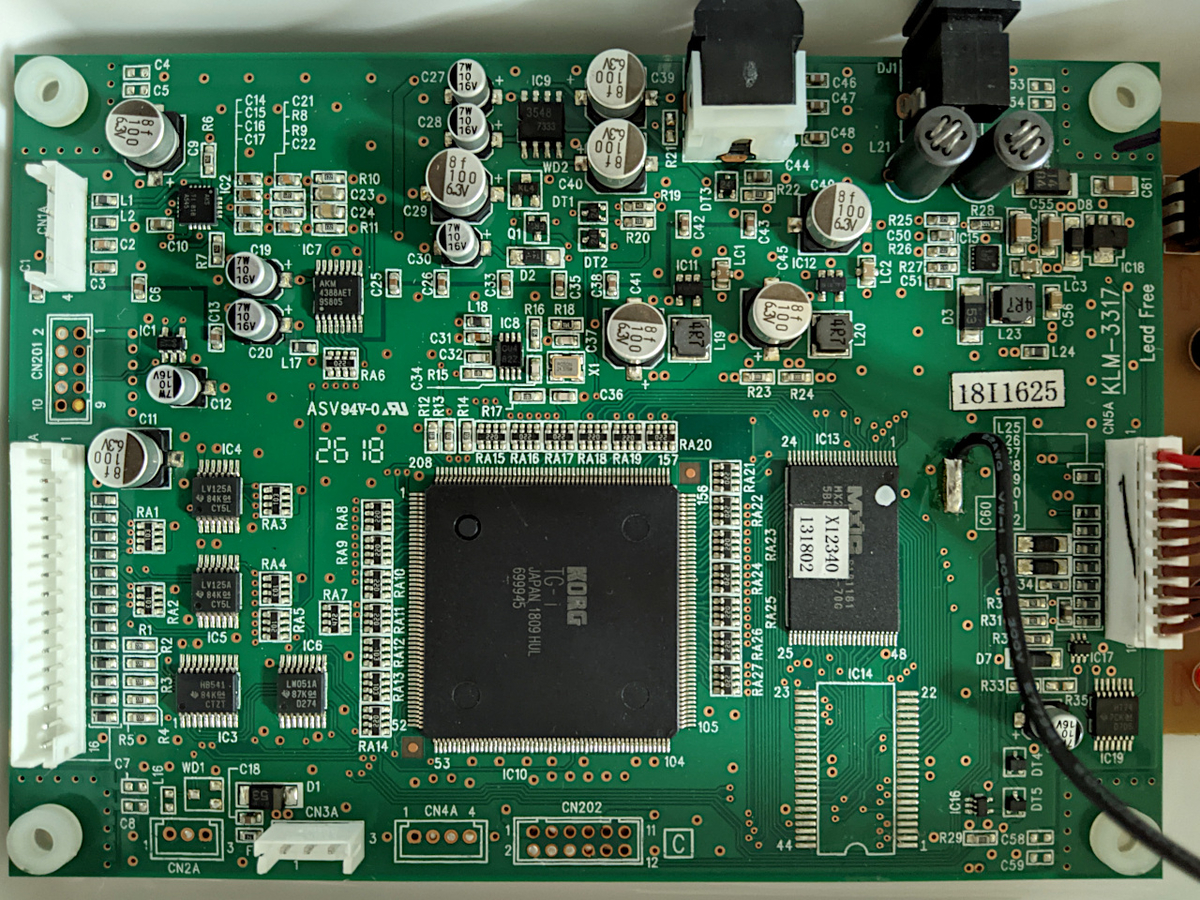 KORG tinyPiano mainboard (KLM-3317)