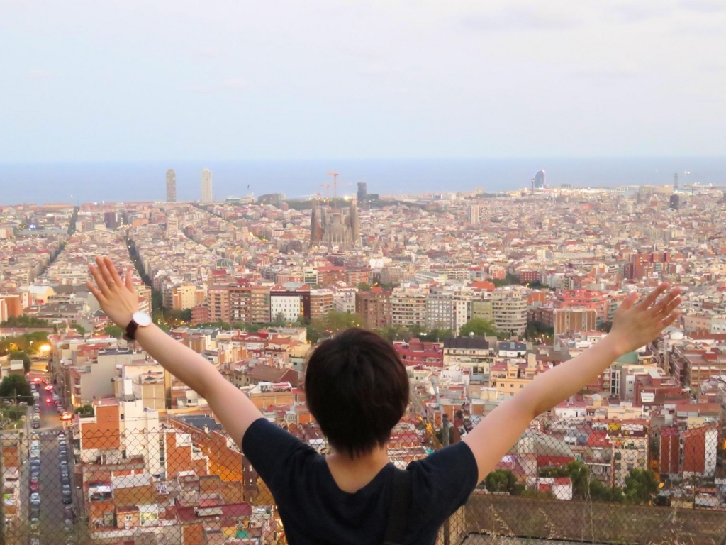 バルセロナの街を一望 ブンケルス展望台 Barcelonando バルセロナの街を一望 ブンケルス展望台 Barcelonando