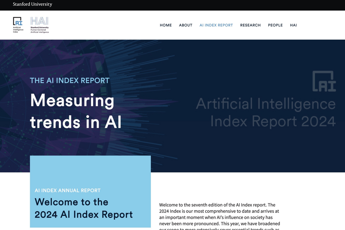 AI Index Report 2024 by Stanford University 概要 - kaeken(嘉永島健司)ブログ