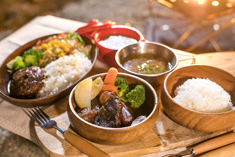 夕飯ができ上がったイメージ