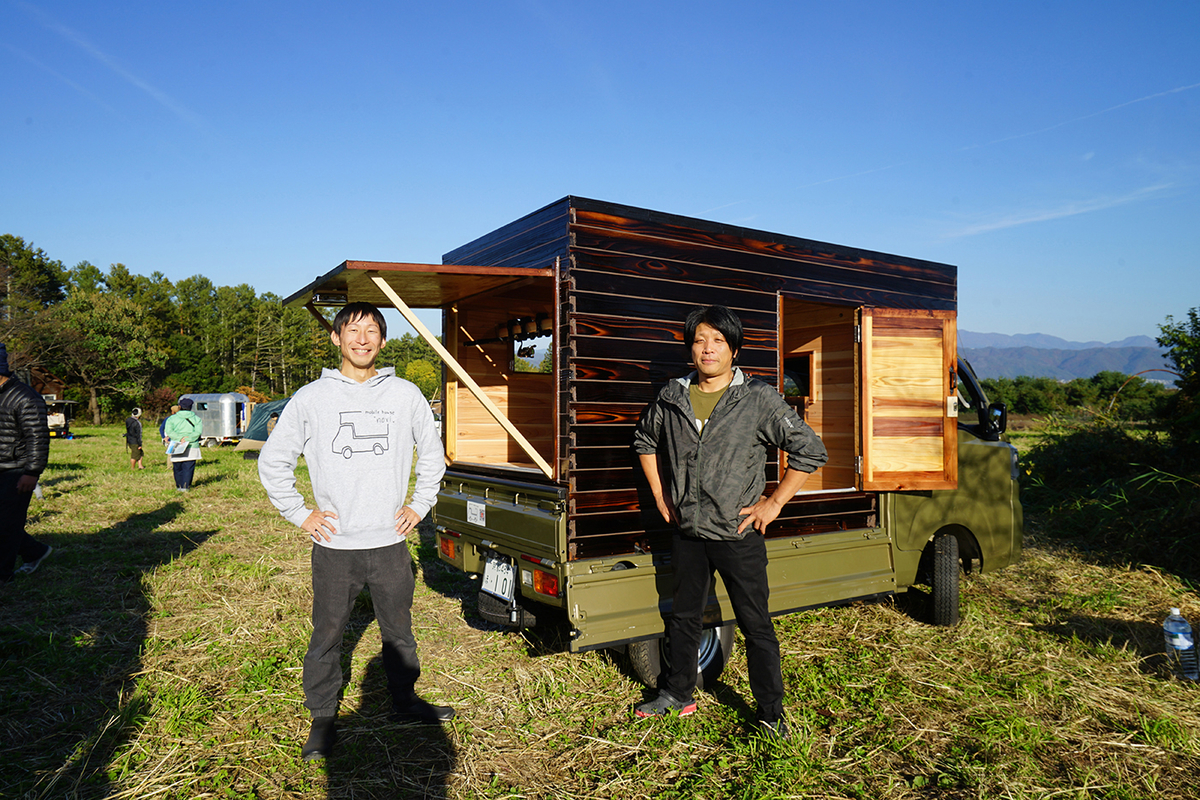 稲本さんと田畑さんの愛車