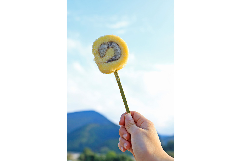 一六タルトの天ぷら　160円