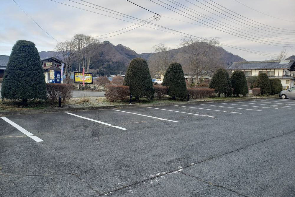 関東の車中泊できる道の駅「たくみの里」のRVパークの様子