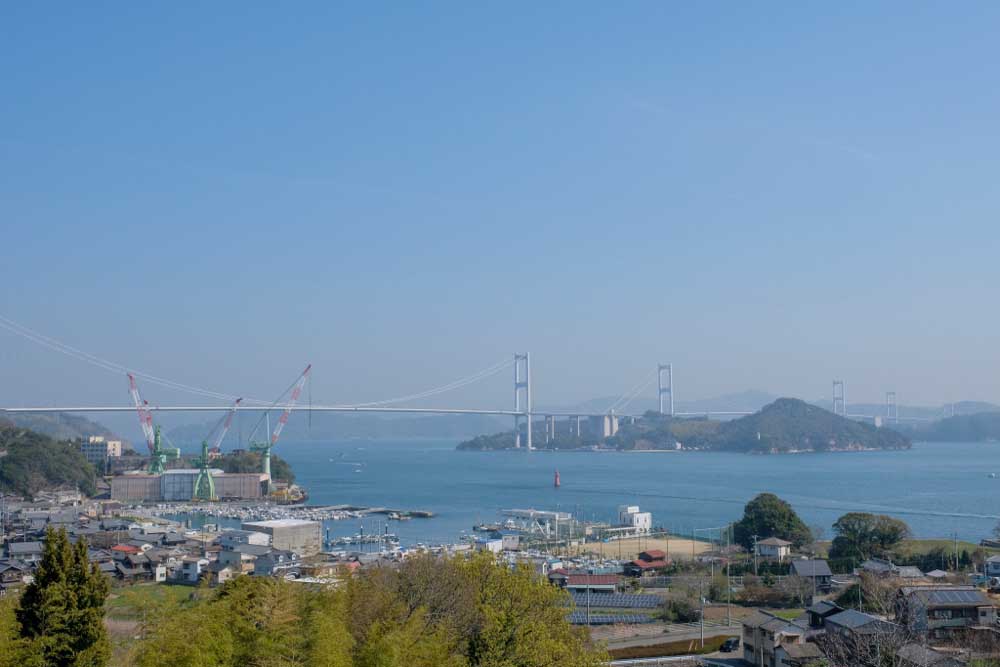 食堂から望める絶景