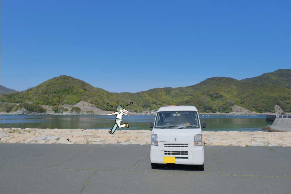 ご機嫌で外で遊んでいるいとうさん
