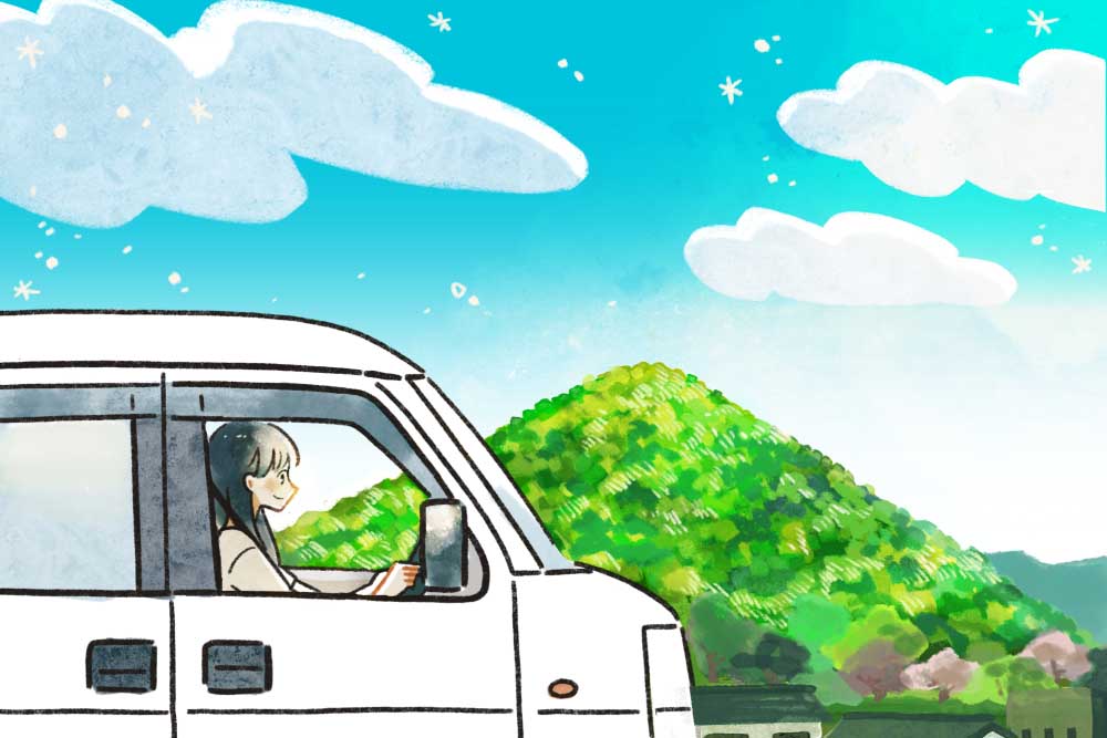 香川を運転するいとうさん