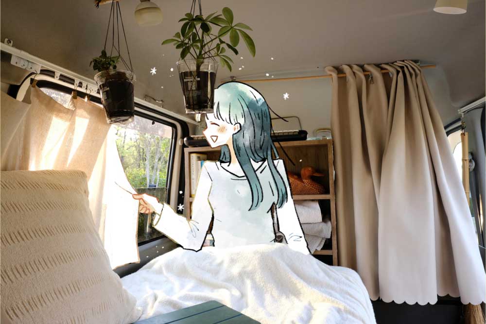 朝の車中のいとうさん