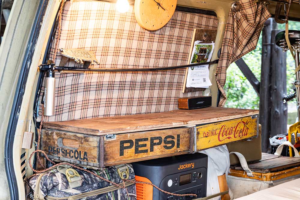 DIY技術はあるのにオシャレにならない！ バンライフの達人に”センスの