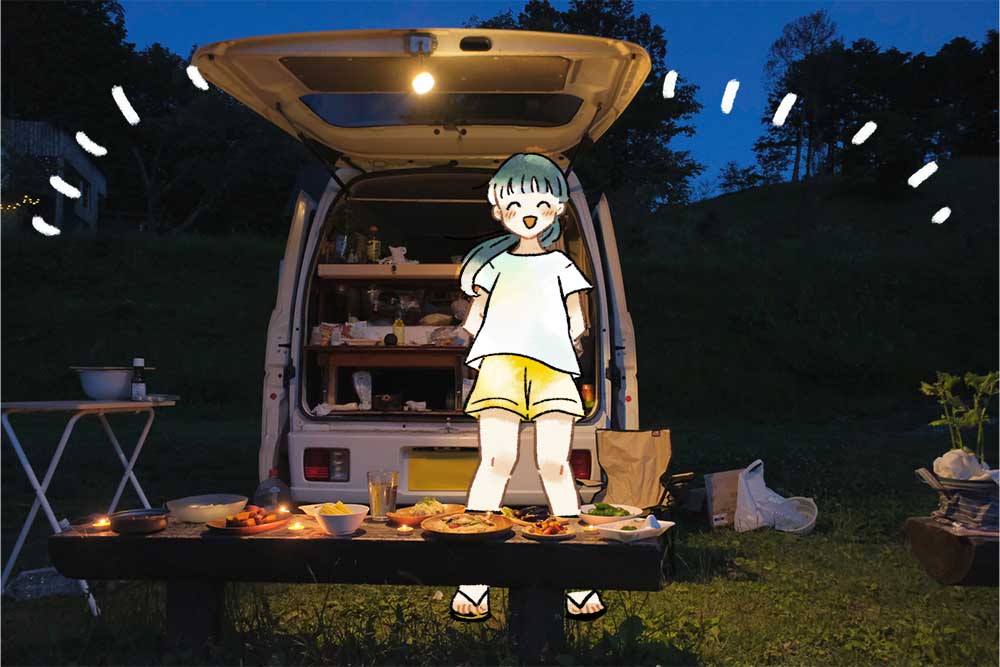 料理が完成した瞬間
