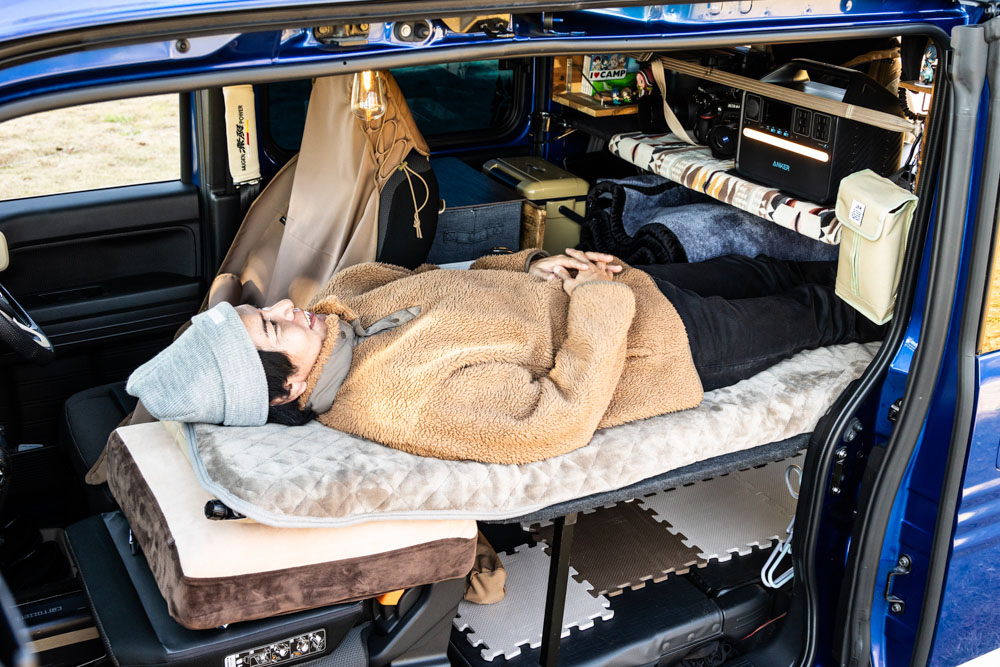 【セール中！】N-VAN用荷室テーブル　車中泊・車内カフェに最適！ N-VAN用荷室テーブル 車中泊・車内カフェに最適！ （2025年