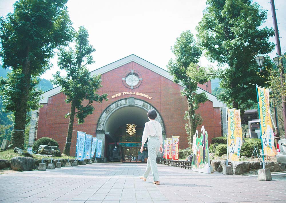 道の駅「マイントピア別子」の外観