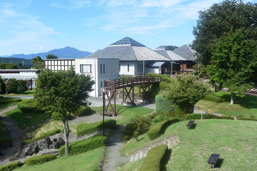 道の駅「白沢」の外観