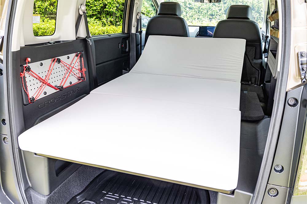 フリード クロスターにニトリのマットを敷く