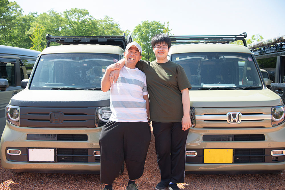 N-VANの集いを主催したちぎすけさんと藤乃さん