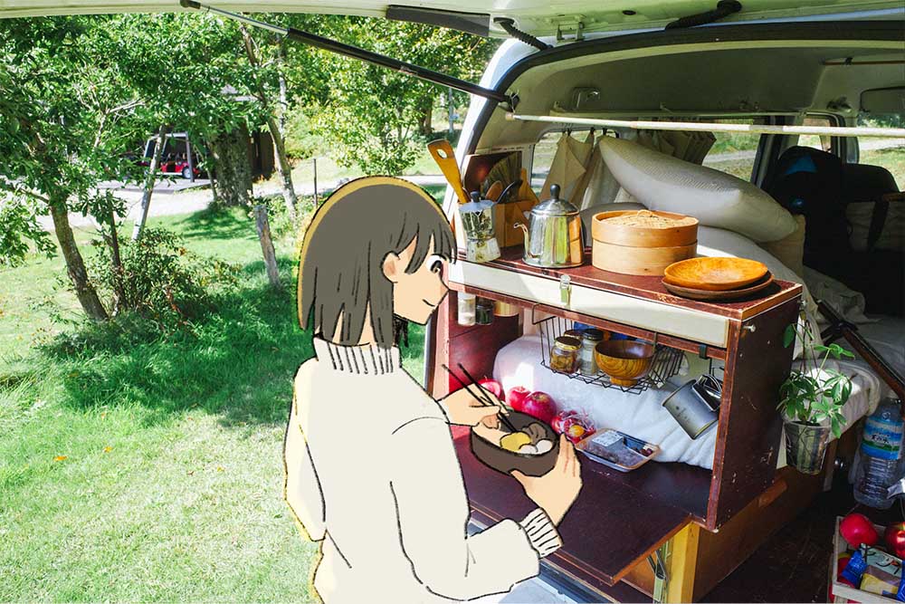 お弁当を作るいとうさん