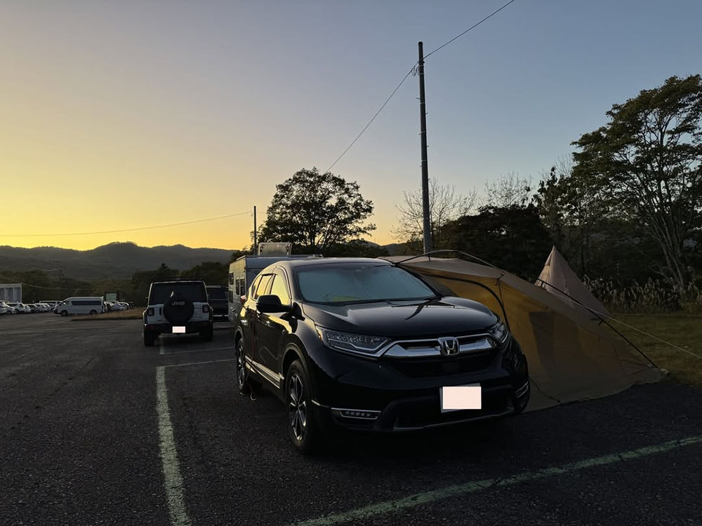 RVパーク ピリカの敷地