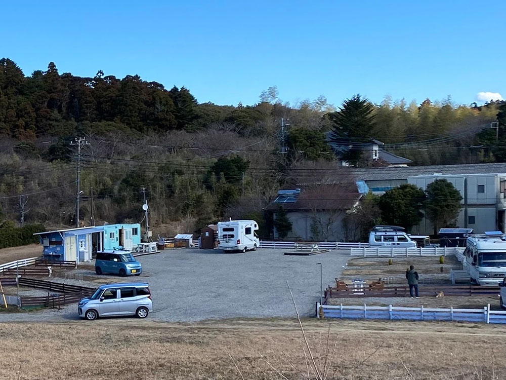 RVパーク＆CAMP 214KATSUURAの敷地