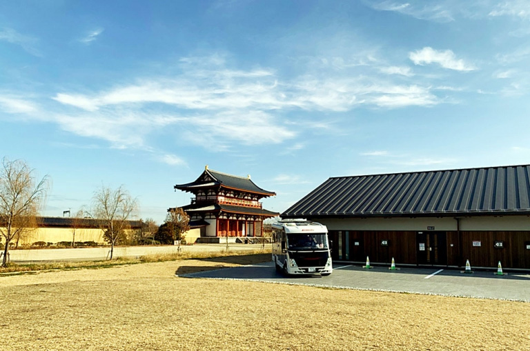 RVパーク 平城京朱雀門ひろばの敷地