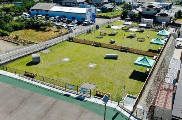 道の駅 みまの里のドッグラン