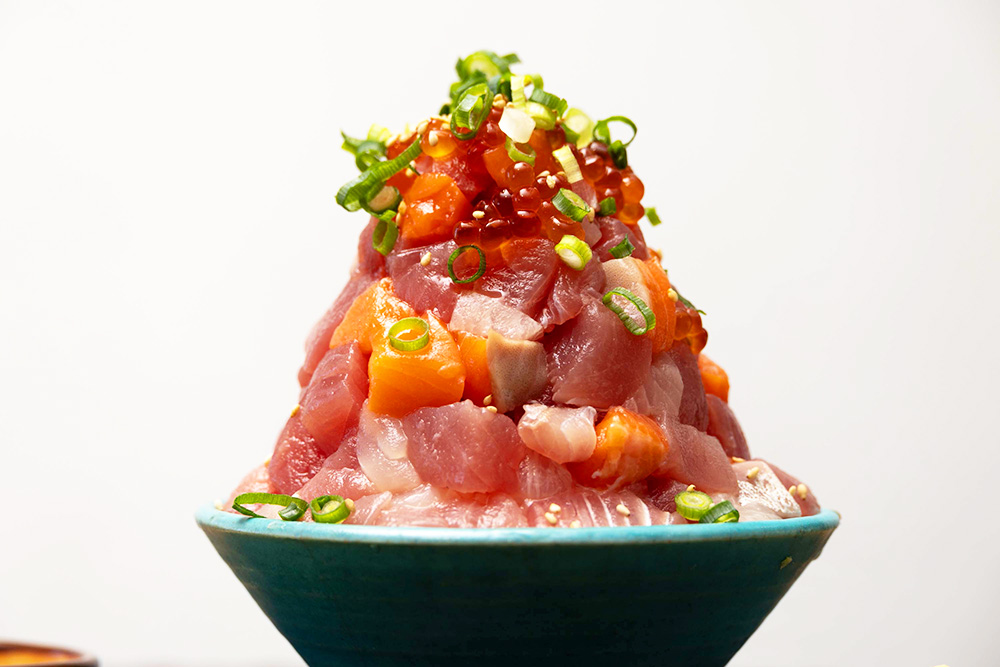 海鮮てっぺん丼