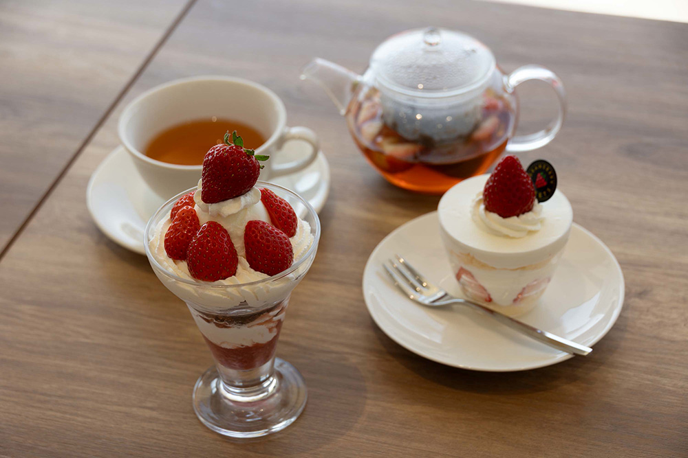 カフェグランベリーで提供されているメニュー