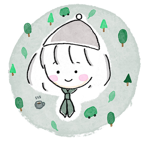 野外のもりこさん