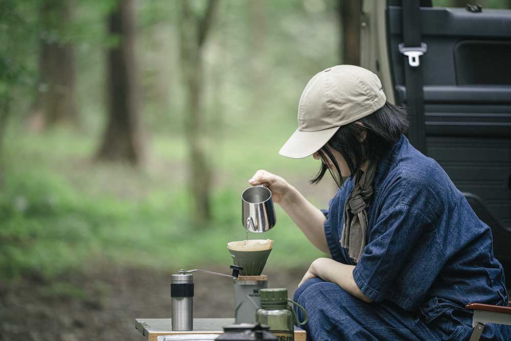 N-VANに合うアイテムを厳選した、コーヒーセットのアイテム