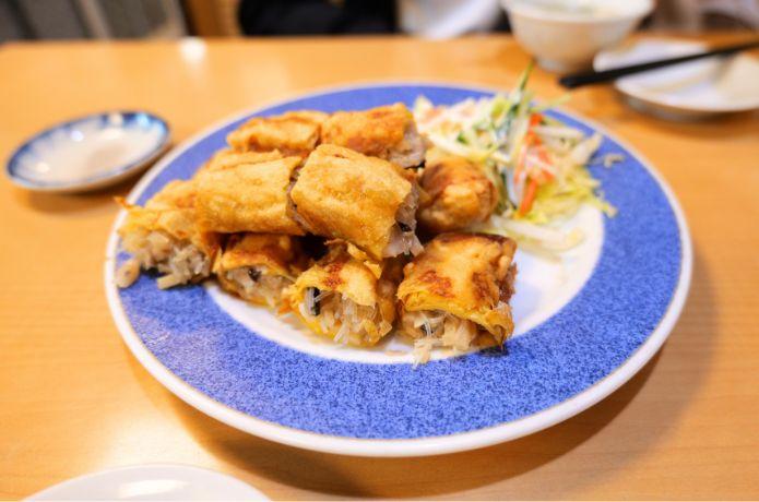 「中華処 楊」の炸春巻