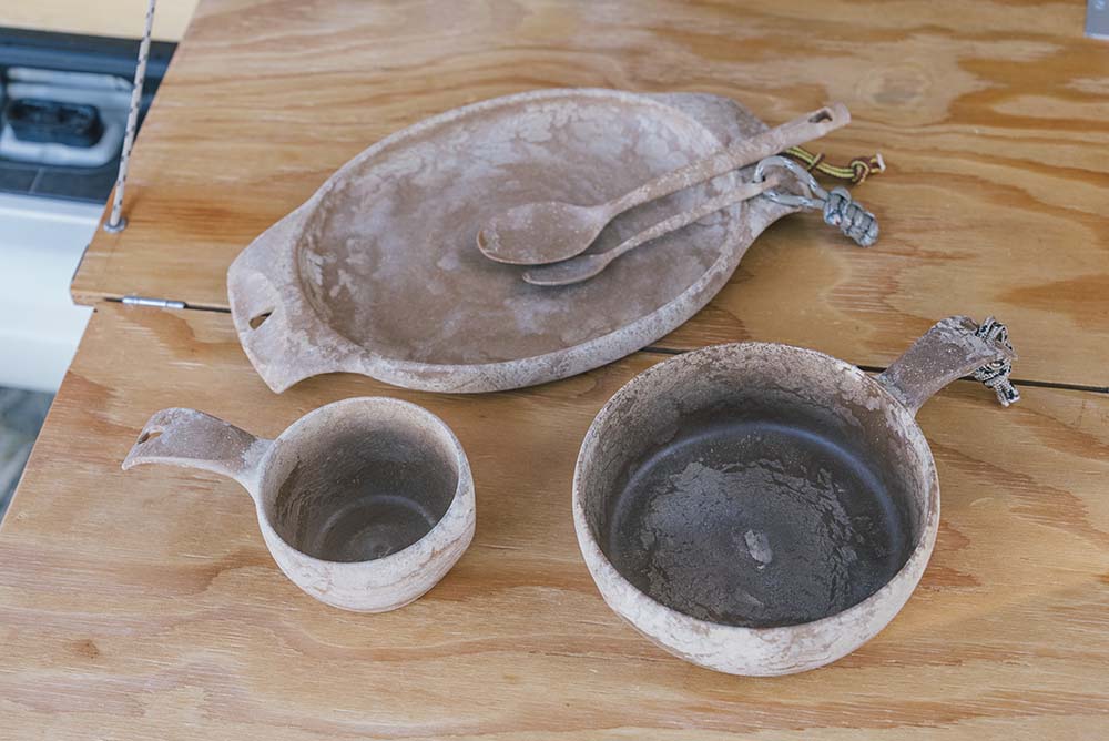 ウィンピーさんお気に入りのクピルカの食器類