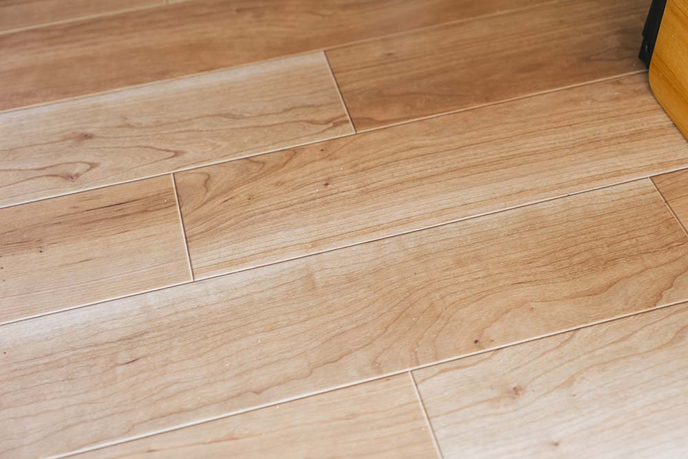 床に敷かれているフロアシート