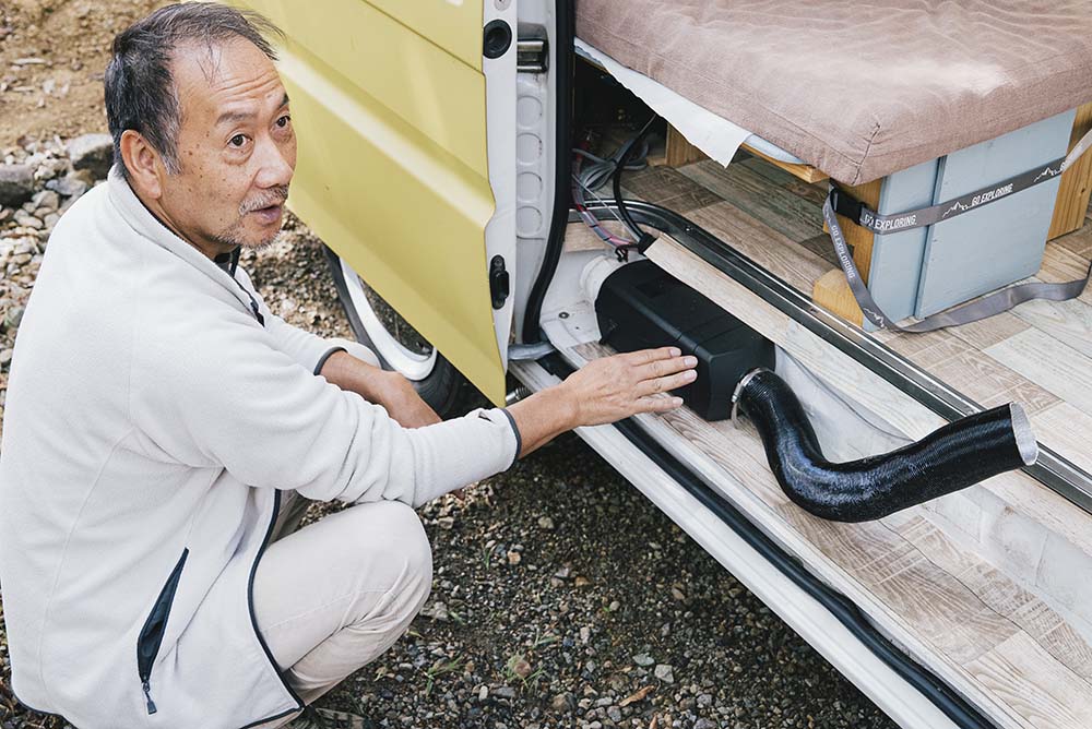 コンパクトサイズの中国製FFヒーター