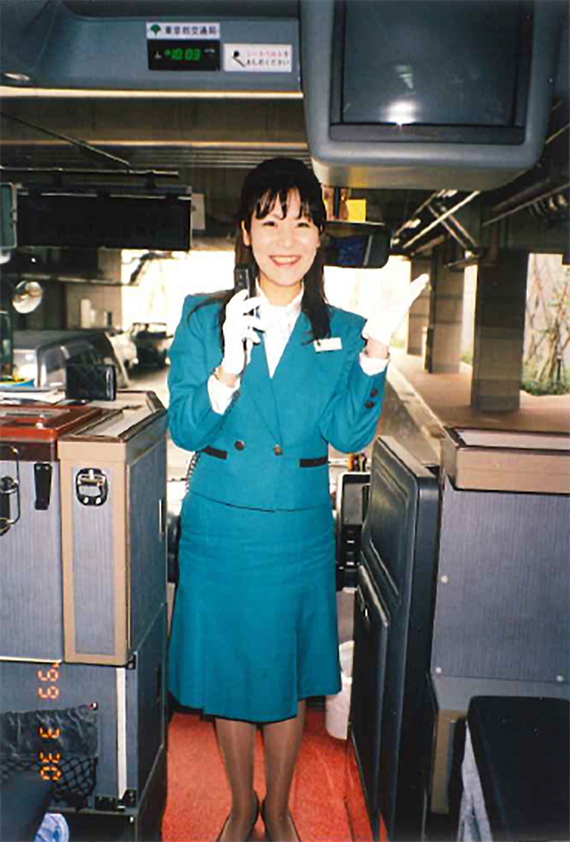 バスガイド時代のななたびさん