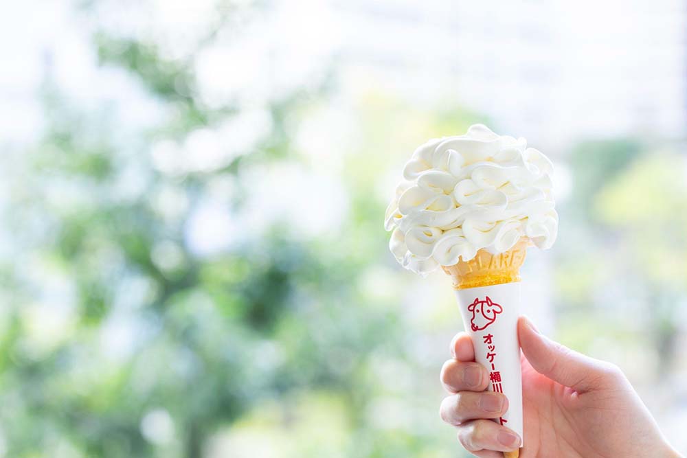 べに花の郷おけがわ ミルクソフト
