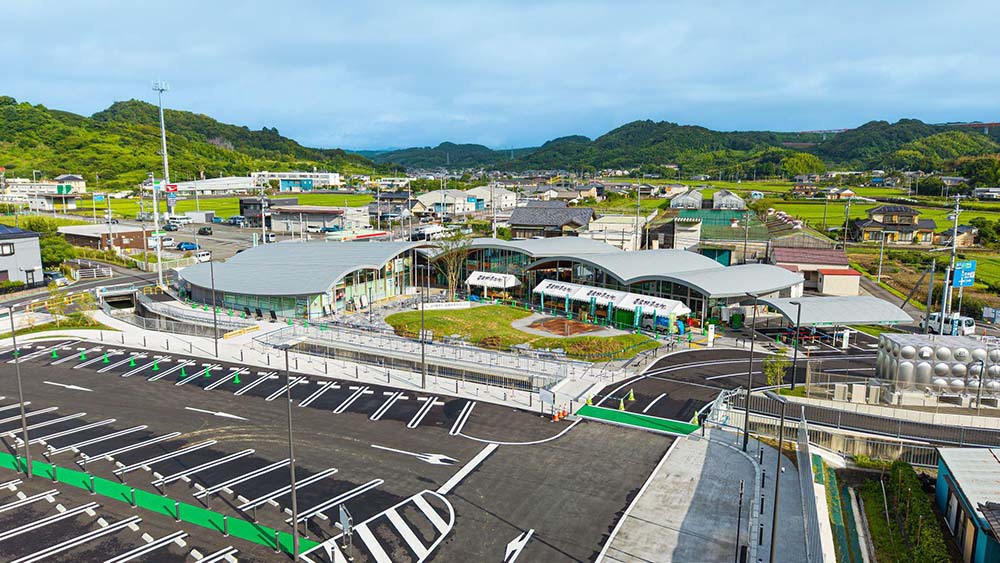 「道の駅 そらっと牧之原」の外観