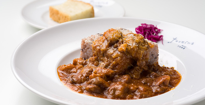 イタリアンレストラン「カフェ テルツィーナ」の料理