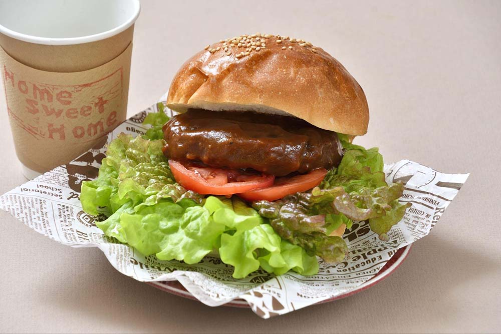 エゾシカバーガー
