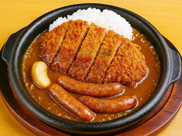 スタミナ焼きカツカレー