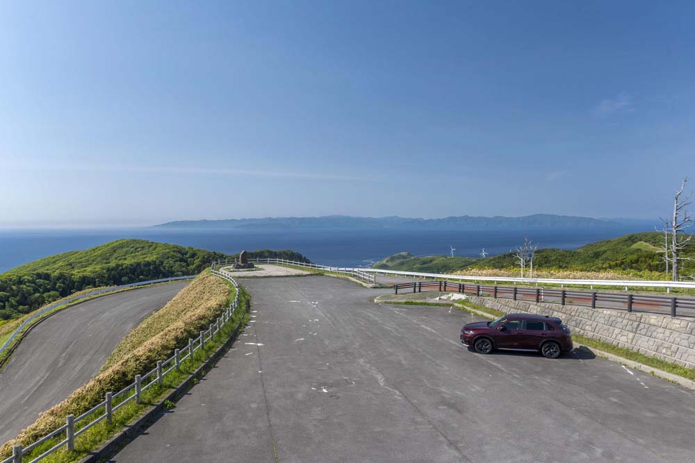眺瞰台（ちょうかんだい）から北海道を望む