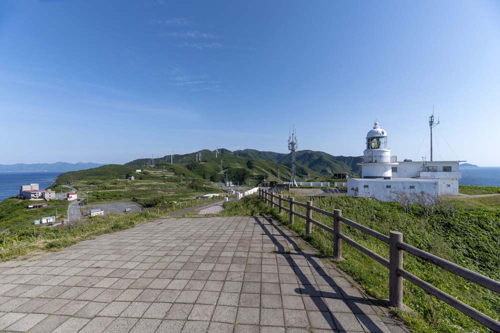 龍飛埼灯台周辺