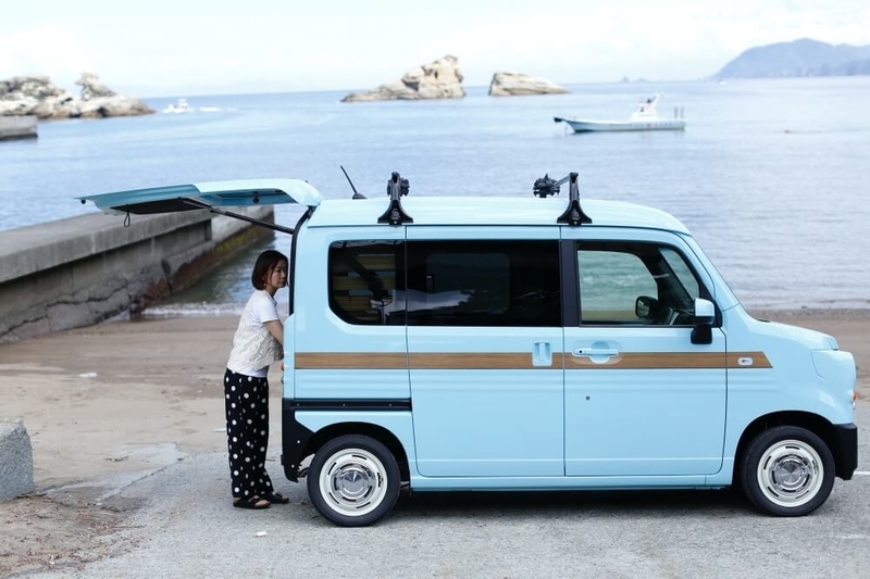 N-VANをおしゃれにカスタムできるDamd（ダムド）のキット「マリブ」の利用イメージ