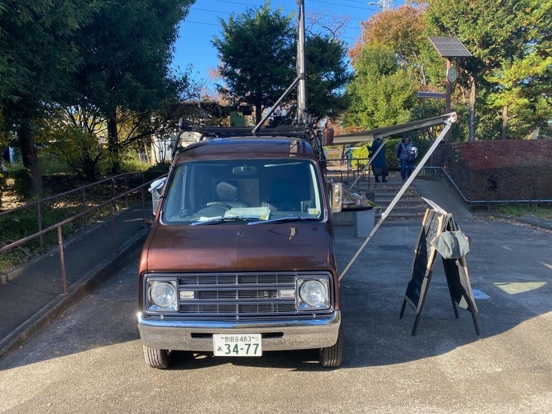 United Cafeのカスタムしたおしゃれ軽バンキッチンカー、Honda・アクティバン