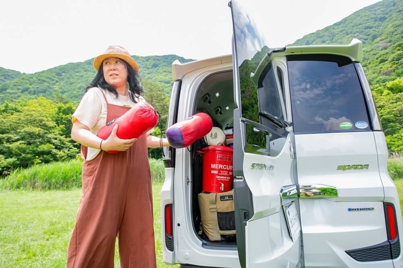 Honda STEPWGNのわくわくゲートの説明