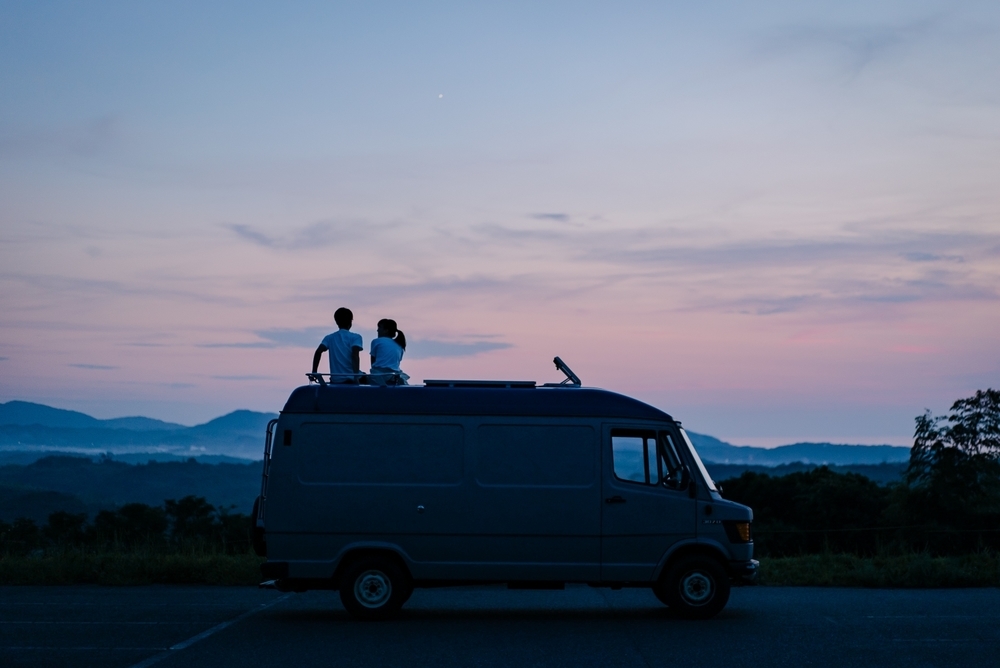 淡路島の夕焼け