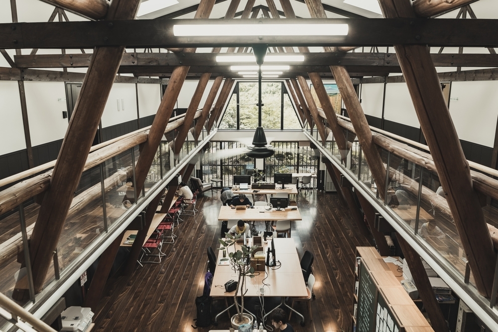 長野県富士見にある「富士見 森のオフィス」